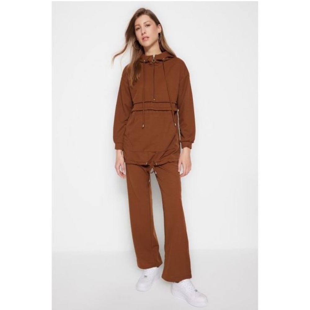 Brown two piece set